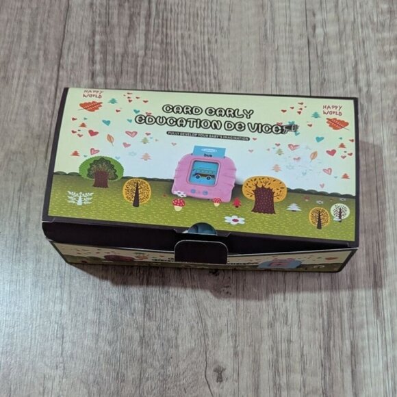 Early Education Learning Device for Toddlers Words Talking Flash Cards - Picture 1 of 5